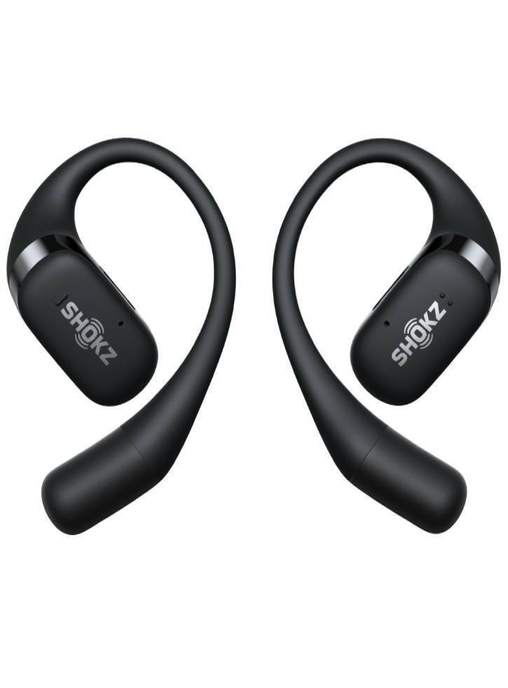 Shokz OpenFit Air Open Ear Bluetooth Handsfree Ακουστικά με Αντοχή στον Ιδρώτα και Θήκη Φόρτισης Μαύρα - Image 7