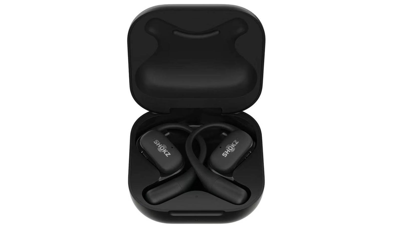 Shokz OpenFit Air Open Ear Bluetooth Handsfree Ακουστικά με Αντοχή στον Ιδρώτα και Θήκη Φόρτισης Μαύρα - Image 6