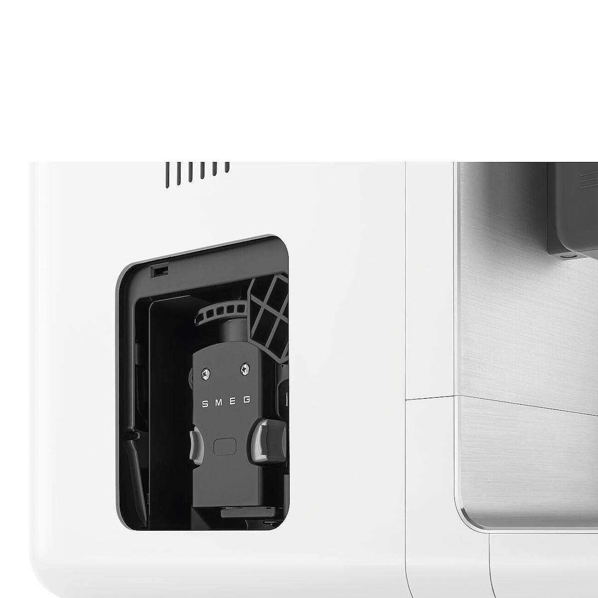 Smeg Αυτόματη Μηχανή Espresso 1350W Πίεσης 19bar με Μύλο Άλεσης Λευκή BCC13WHMEU - Image 10