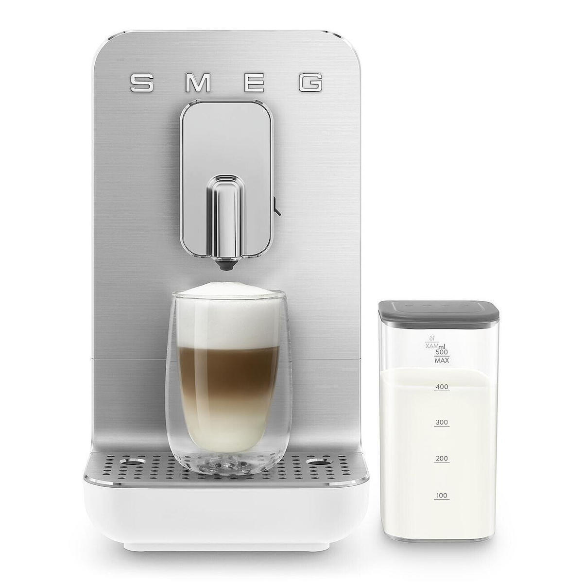 Smeg Αυτόματη Μηχανή Espresso 1350W Πίεσης 19bar με Μύλο Άλεσης Λευκή BCC13WHMEU - Image 9