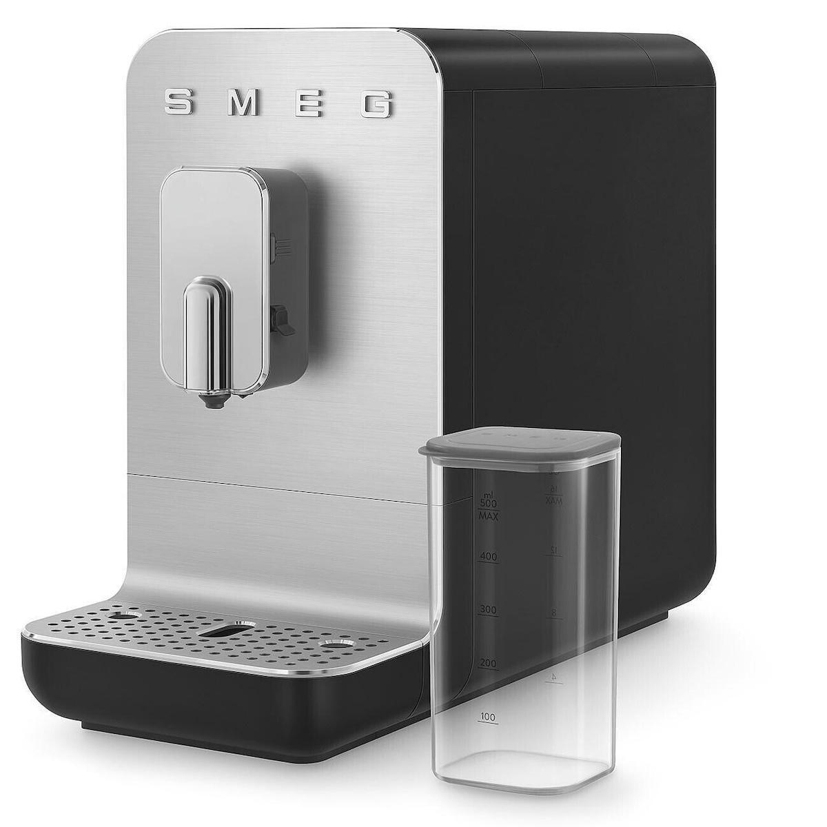 Smeg Αυτόματη Μηχανή Espresso 1350W Πίεσης 19bar με Μύλο Άλεσης Μαύρη BCC13BLMEU - Image 3