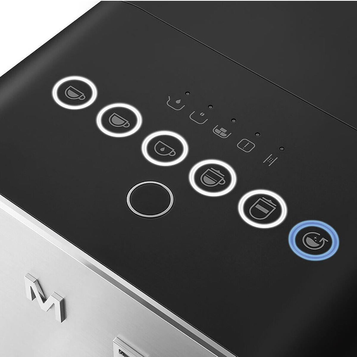 Smeg Αυτόματη Μηχανή Espresso 1350W Πίεσης 19bar με Μύλο Άλεσης Μαύρη BCC13BLMEU - Image 9