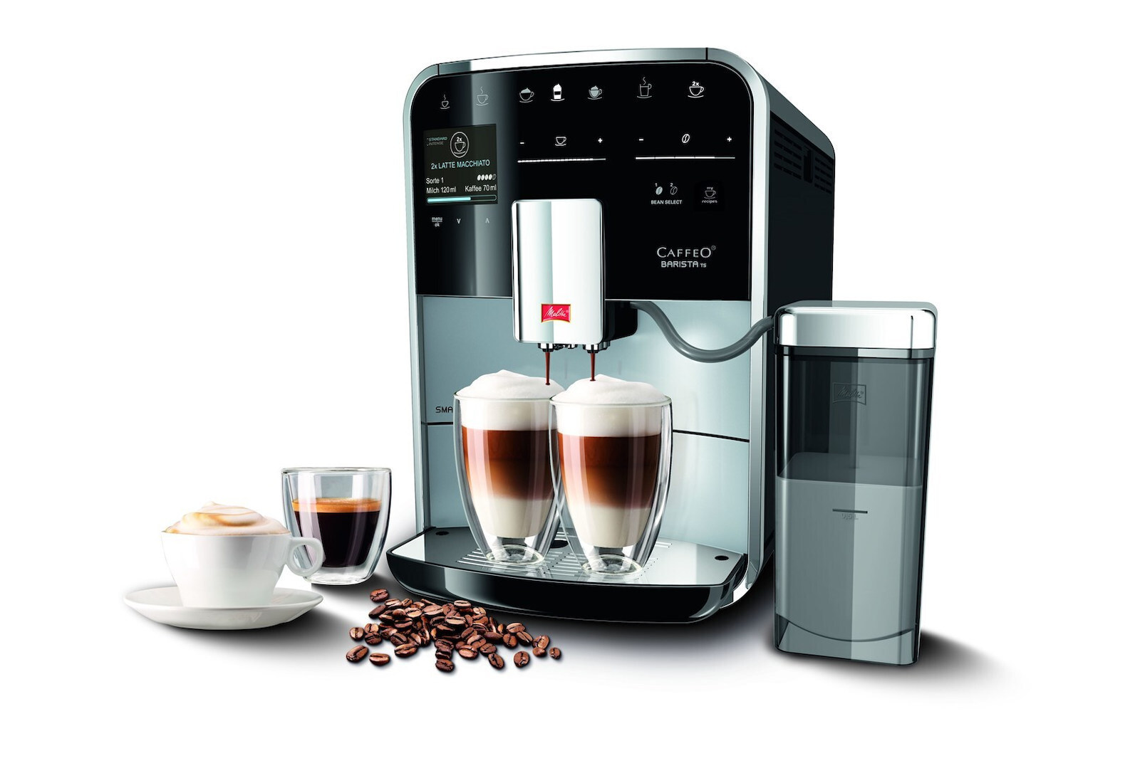 Melitta F85/0-101 Αυτόματη με Μύλο Άλεσης Μαύρη - Image 9