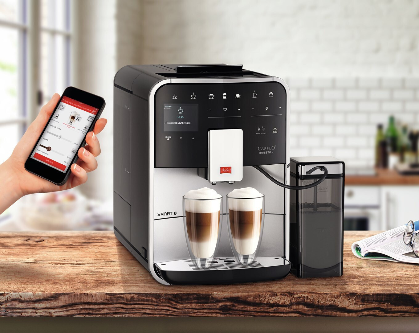 Melitta F85/0-101 Αυτόματη με Μύλο Άλεσης Μαύρη - Image 8