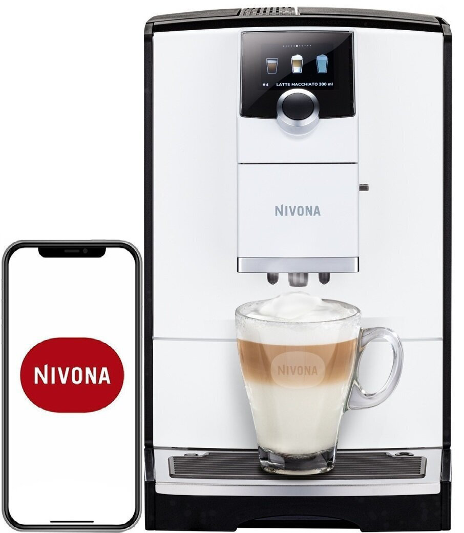 Nivona CafeRomatica 796 Αυτόματη με Μύλο Άλεσης Λευκή