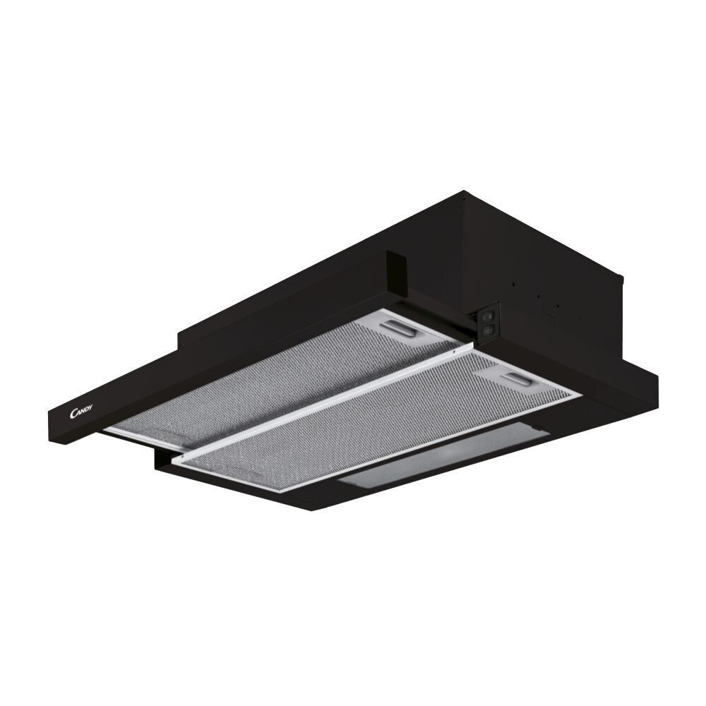Candy Συρόμενος Απορροφητήρας 60cm Μαύρος CBT625/2B/1 - Image 4