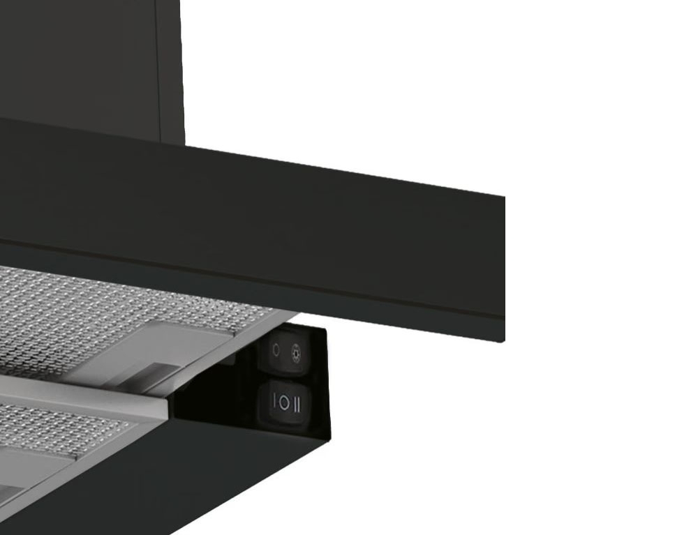 Candy Συρόμενος Απορροφητήρας 60cm Μαύρος CBT625/2B/1 - Image 7