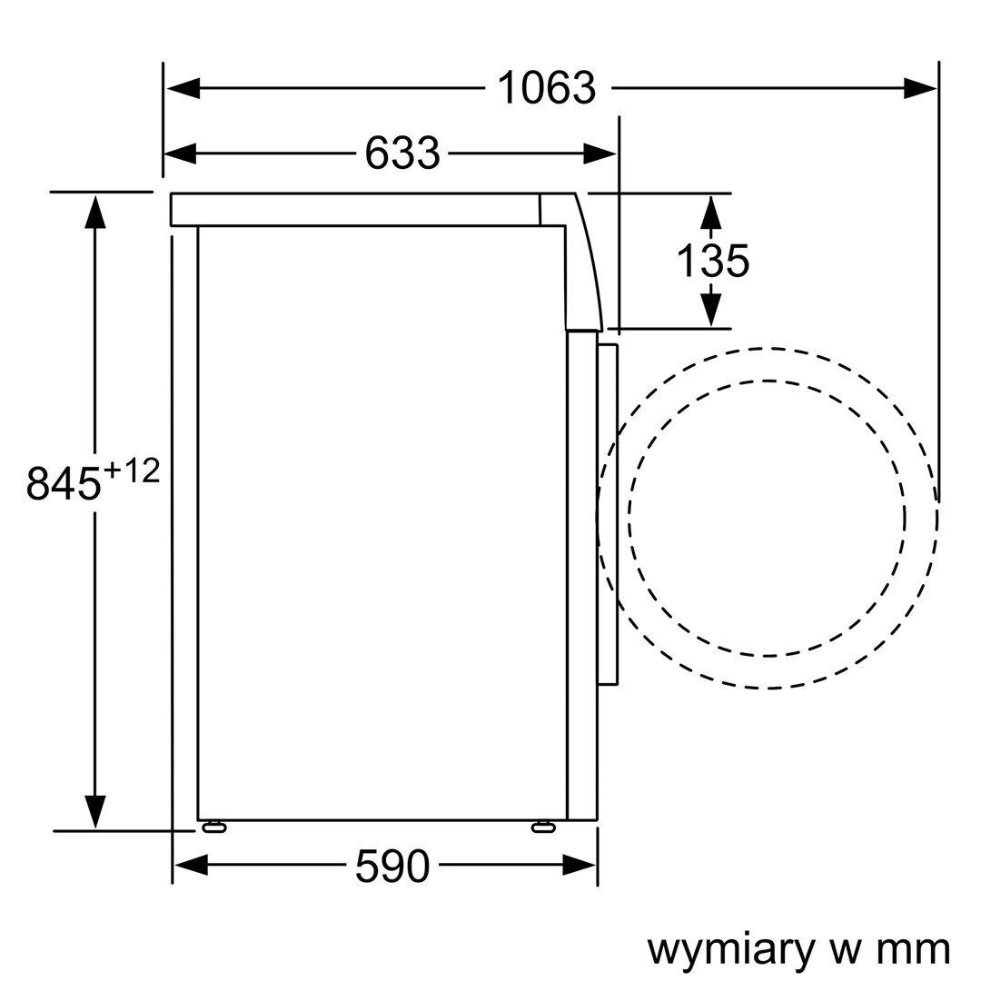Bosch 9kg WAN2827FPL - Image 4