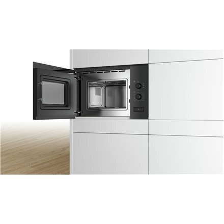 Bosch BFL520MBO Εντοιχιζόμενος Φούρνος Μικροκυμάτων 20lt Μαύρος - Image 6