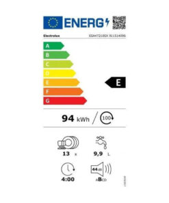 Alternative view of Electrolux Ελεύθερο για 13 Σερβίτσια Π59.6xY84.5εκ. ESA47210SX