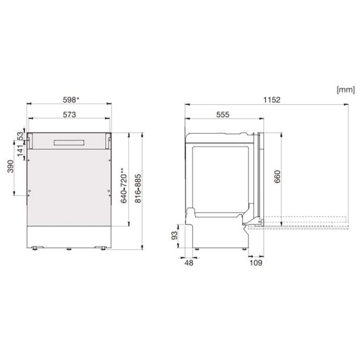 Gorenje Πλήρως Εντοιχιζόμενο για 16 Σερβίτσια Π59.8xY81.6εκ. GV643E90 - Image 5