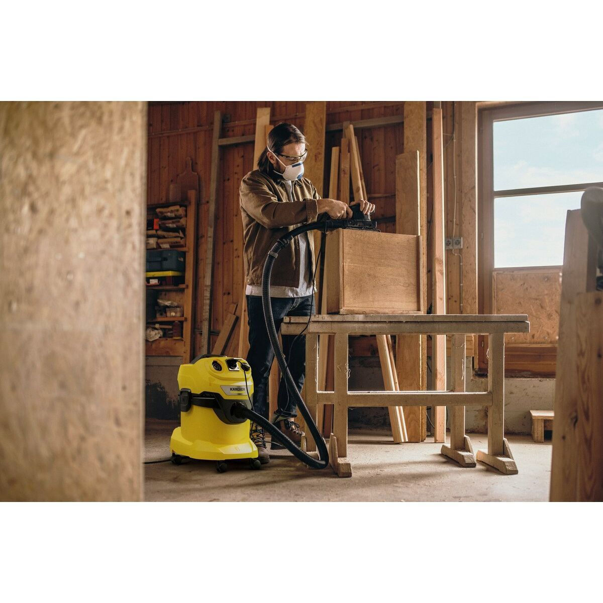 Karcher WD 4 P V-20/5/22 Υγρών / Στερεών 1000W 20lt - Image 2