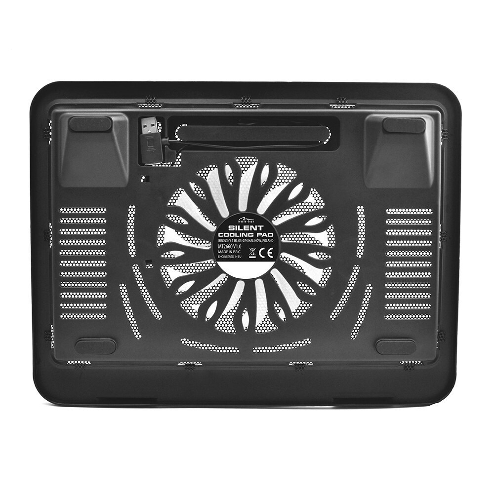Media-Tech Cooling Pad με 1 Ανεμιστήρα και Φωτισμό (MT2660) - Image 6