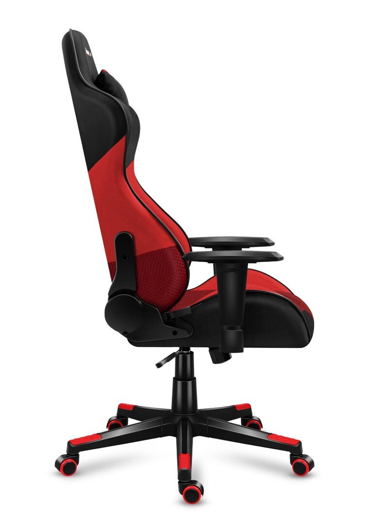 Huzaro Force 6.2 Mesh Υφασμάτινη Καρέκλα Gaming με Ρυθμιζόμενα Μπράτσα και RGB Φωτισμό Κόκκινη - Image 5