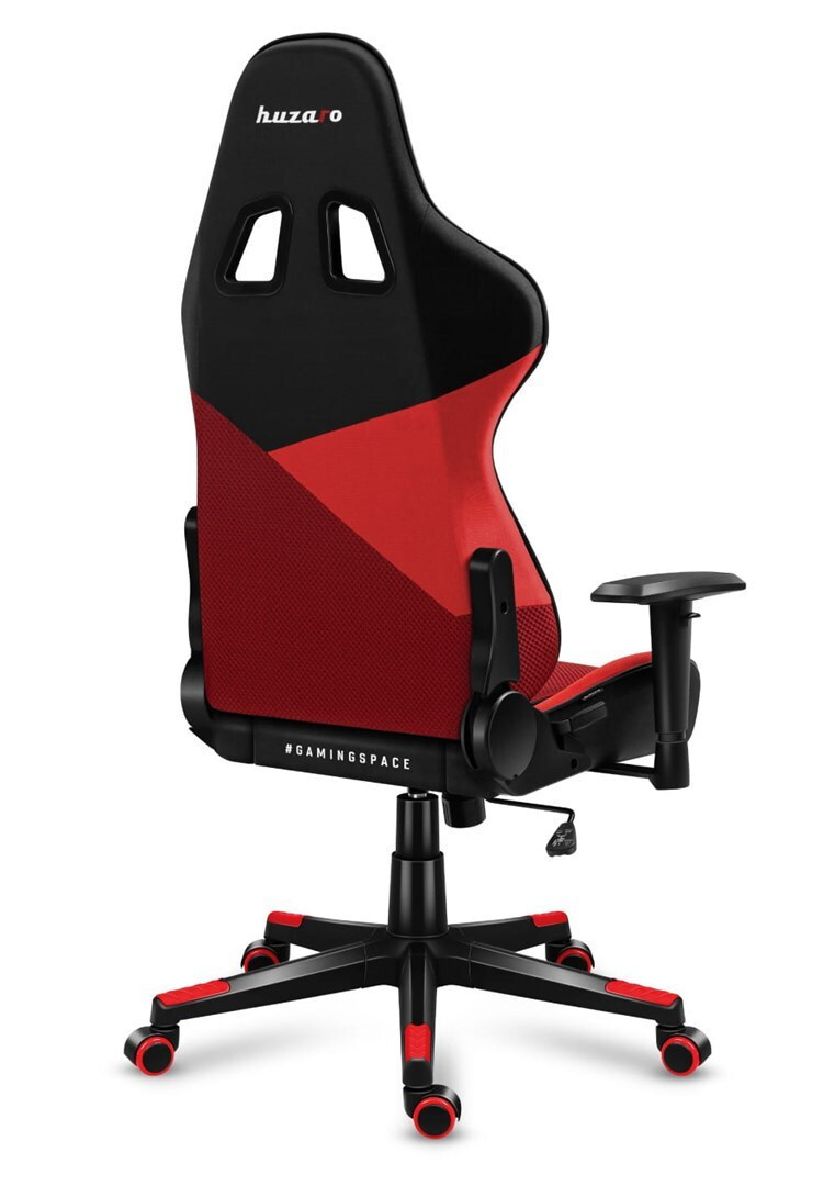Huzaro Force 6.2 Mesh Υφασμάτινη Καρέκλα Gaming με Ρυθμιζόμενα Μπράτσα και RGB Φωτισμό Κόκκινη - Image 7