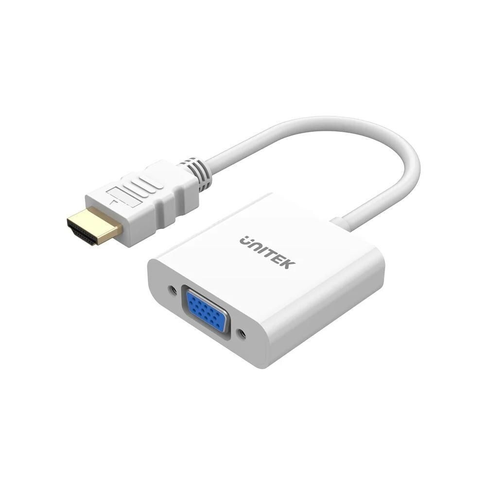 Unitek Hdmi To Vga Adapter Full Hd 60hz White Male Female - Image 4