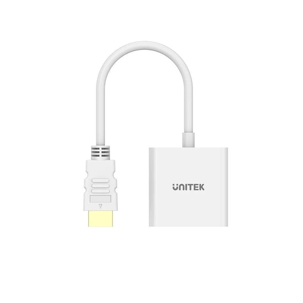 Unitek Hdmi To Vga Adapter Full Hd 60hz White Male Female - Image 5