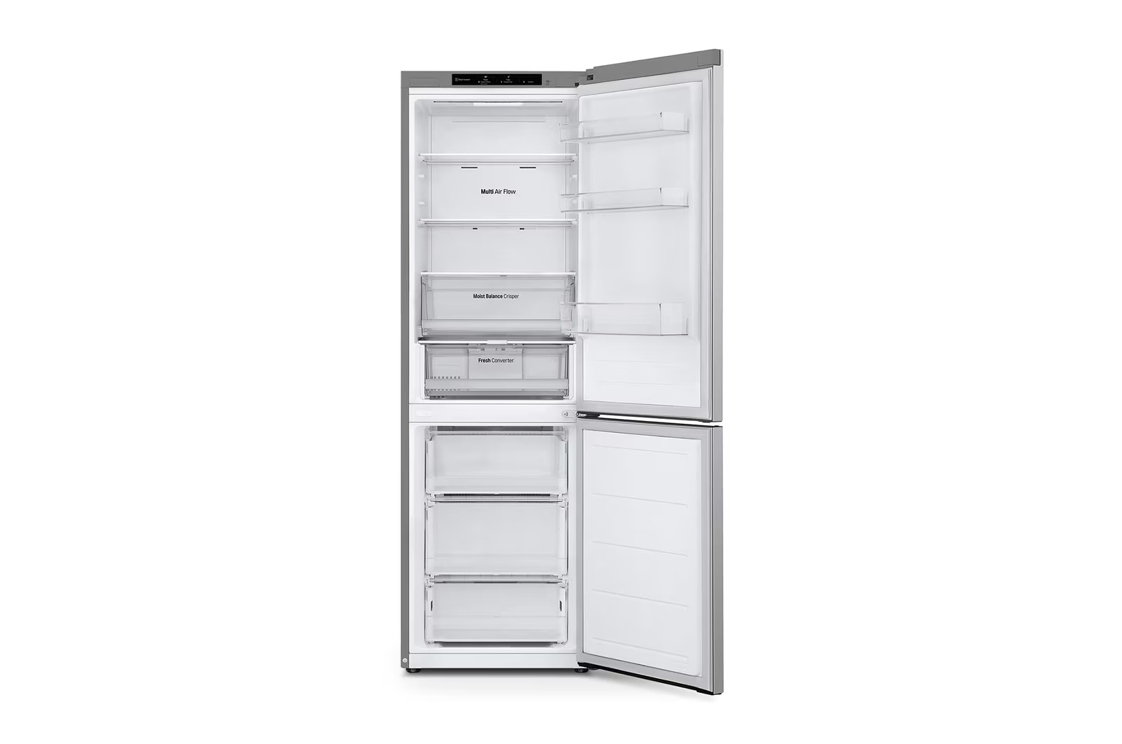 LG Ψυγειοκαταψύκτης 344lt Total NoFrost Inox GBV21L0EPY - Image 2