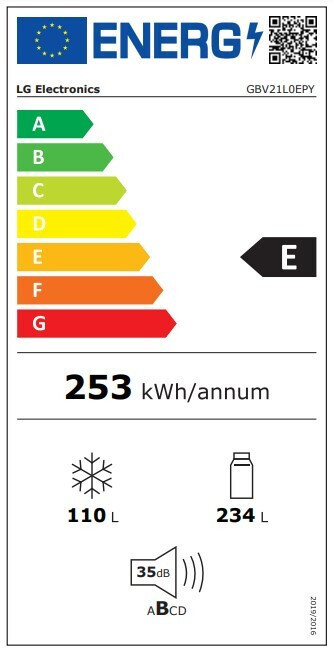 LG Ψυγειοκαταψύκτης 344lt Total NoFrost Inox GBV21L0EPY - Image 11