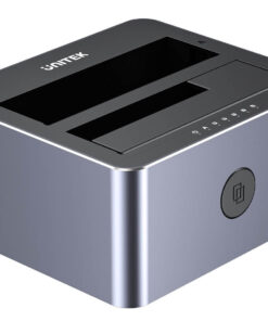 Unitek Docking Station για 2 Σκληρούς Δίσκους SATA 3.5" με σύνδεση USB-C
