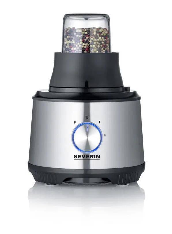 Severin KM 3892 Πολυμίξερ 1200W με Κάδο 1.5lt και Κανάτα Μπλέντερ Ασημί - Image 5