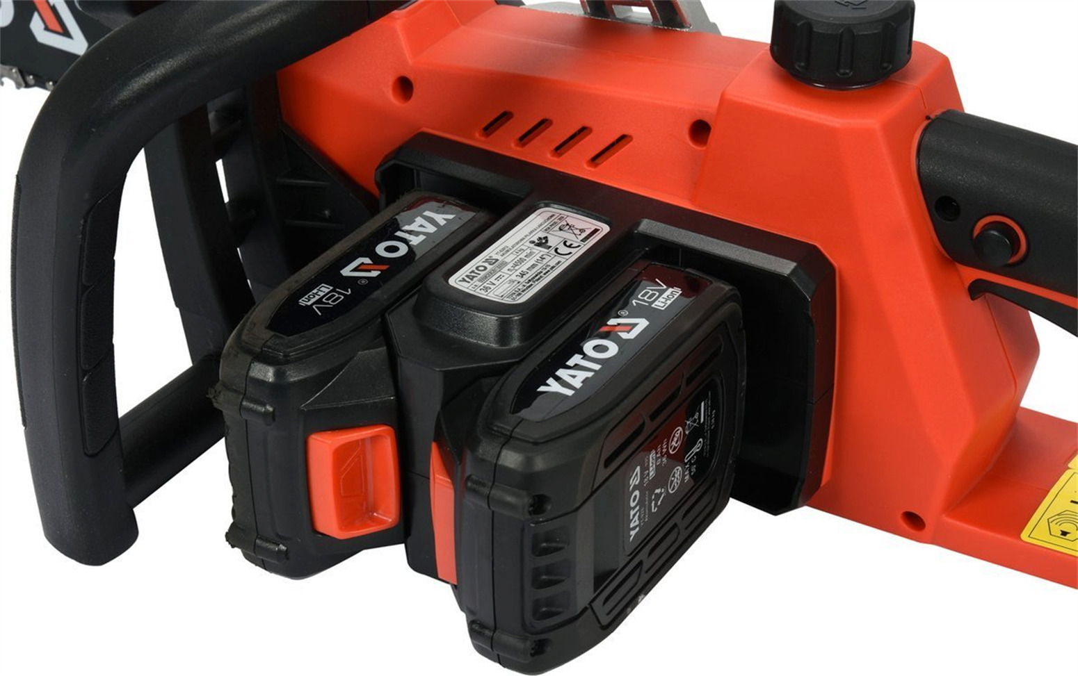 Yato YT-82812 Αλυσοπρίονο Μπαταρίας 2x2Ah 18V - Image 3