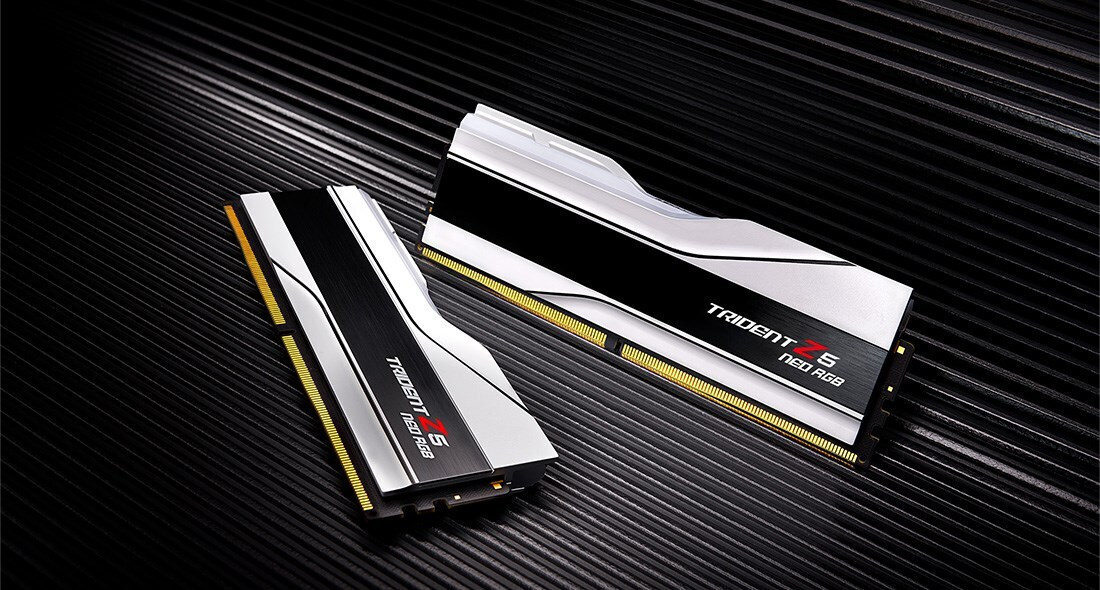 G.Skill Trident Z5 Neo RGB DDR5 32GB RAM με 2x16GB Modules και Ταχύτητα 6400 για Desktop F5-6400J3039G16GX2-TZ5NR - Image 8