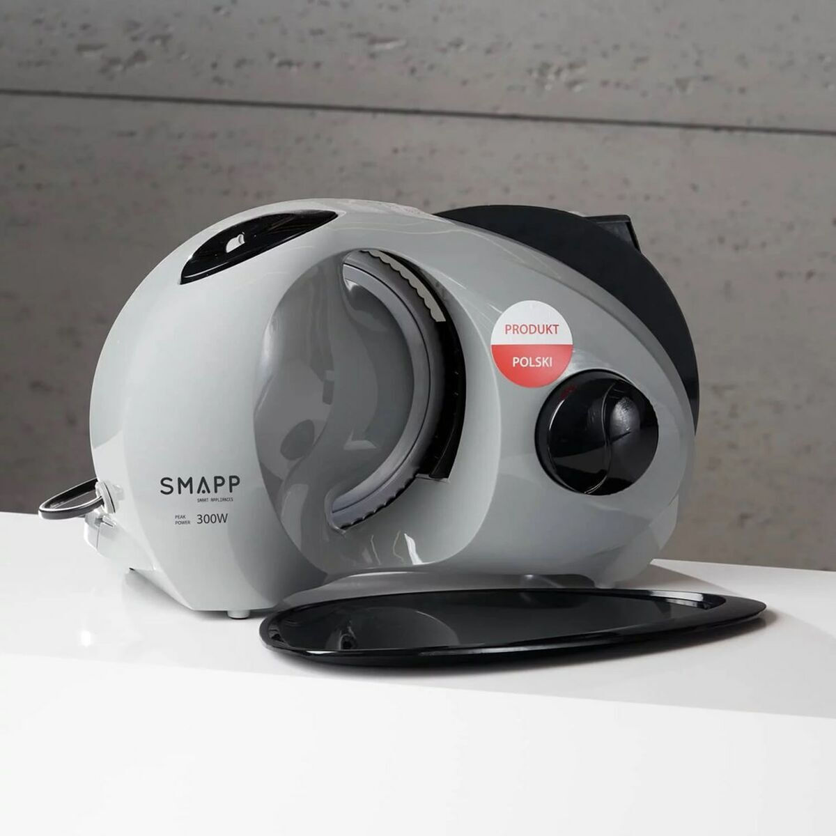 Smapp Slicer Smapp Κόφτης Αλλαντικών 300W Γκρι - Image 3