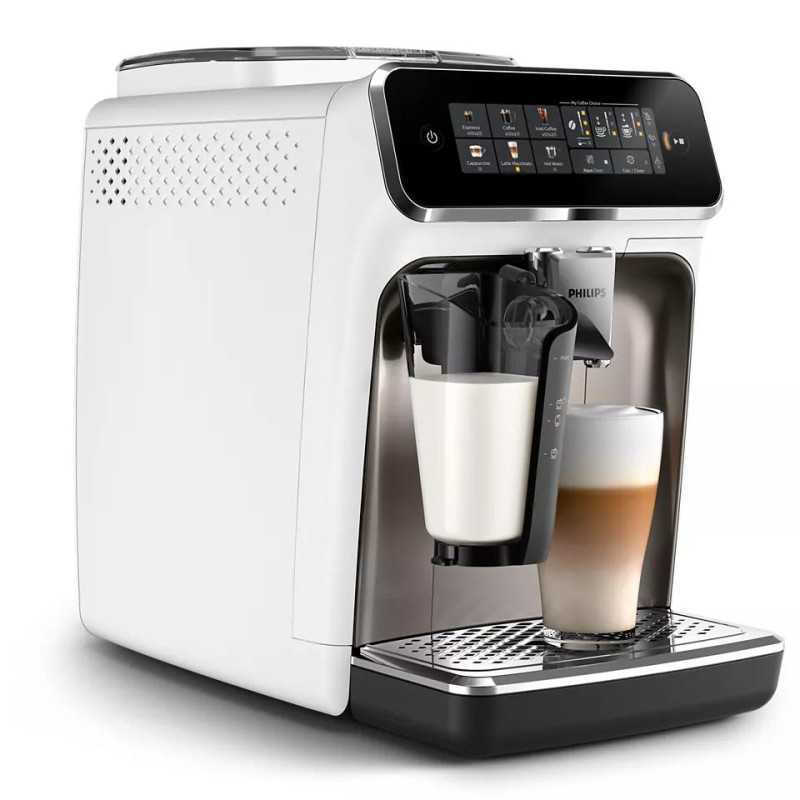 Philips Series 3300 Αυτόματη Μηχανή Espresso 1500W Πίεσης 15bar με Μύλο Άλεσης Λευκή - Image 2