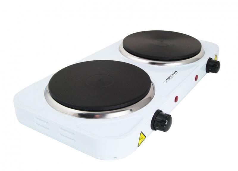 Esperanza Επιτραπέζια Εστία Εμαγιέ Διπλή Λευκή - Image 3