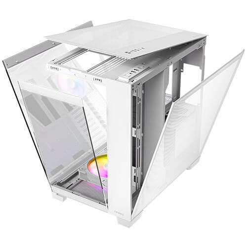 Antec C8 ARGB Gaming Full Tower Κουτί Υπολογιστή με Πλαϊνό Παράθυρο Λευκό - Image 6