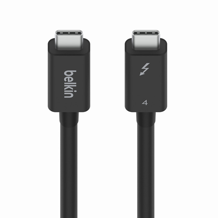 Belkin Thunderbolt 4 Cable 100W Μαύρο 0.8m (INZ002BT2MBK) - Image 7