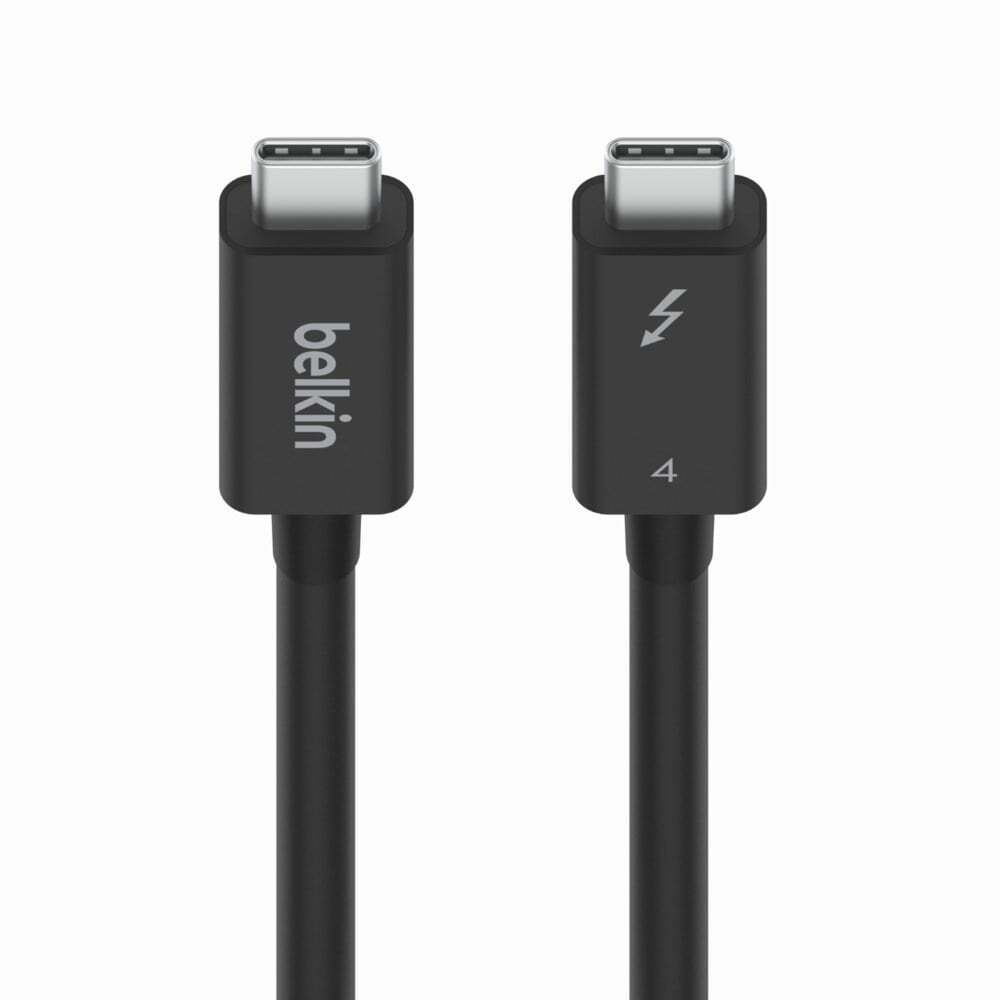 Belkin Thunderbolt 4 Cable 100W Μαύρο 0.8m (INZ002BT2MBK) - Image 6