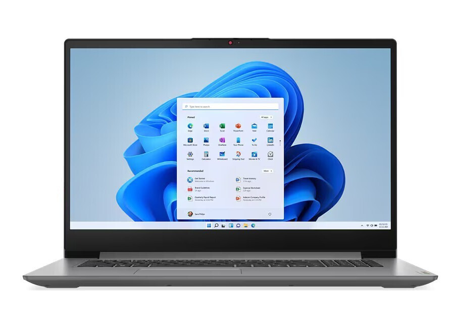Lenovo IdeaPad 3 17IAU7 17.3" IPS FHD (i5-1235U/16GB/512GB SSD/No OS) Arctic Grey (International English Keyboard)