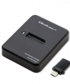 Qoltec Docking Station Σκληρών Δίσκων SATA M.2(2260)" / M.2(2280)" με σύνδεση USB 3.1 (50314)