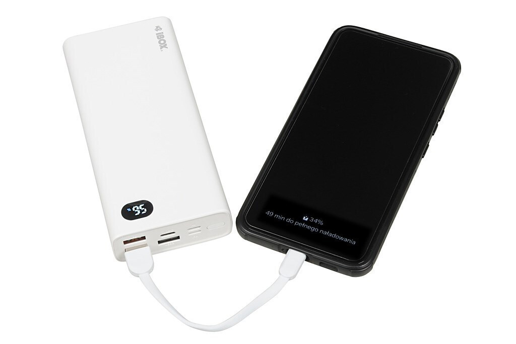 iBox 20000mAh Λευκό - Image 2