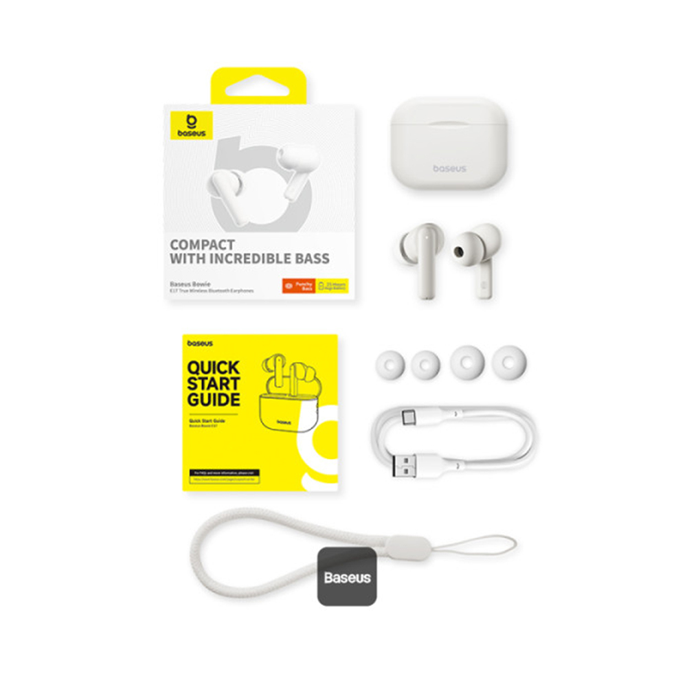 Baseus Bowie E17 In-ear Λευκά - Image 2