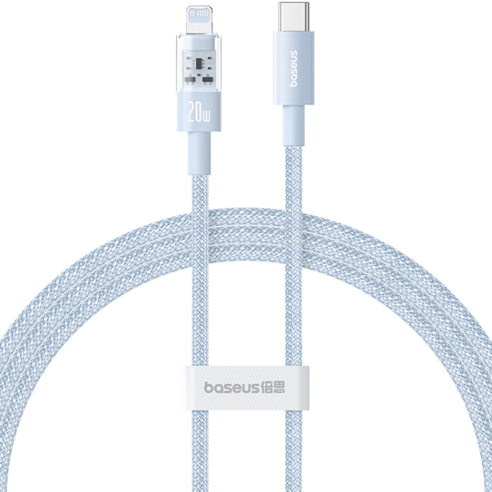 Baseus Gem USB-C to Lightning Cable 20W Μπλε 1m P10373001311-00