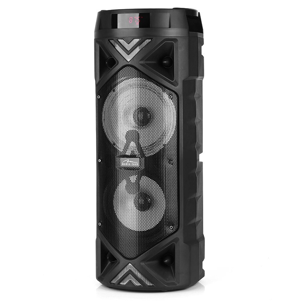 Media-Tech Σύστημα Karaoke με Ενσύρματo Μικρόφωνo Audio Bt Funbox Keg Pro σε Μαύρο Χρώμα - Image 5