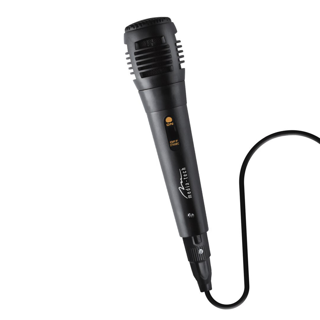 Media-Tech Σύστημα Karaoke με Ενσύρματo Μικρόφωνo Audio Disco σε Μαύρο Χρώμα - Image 2