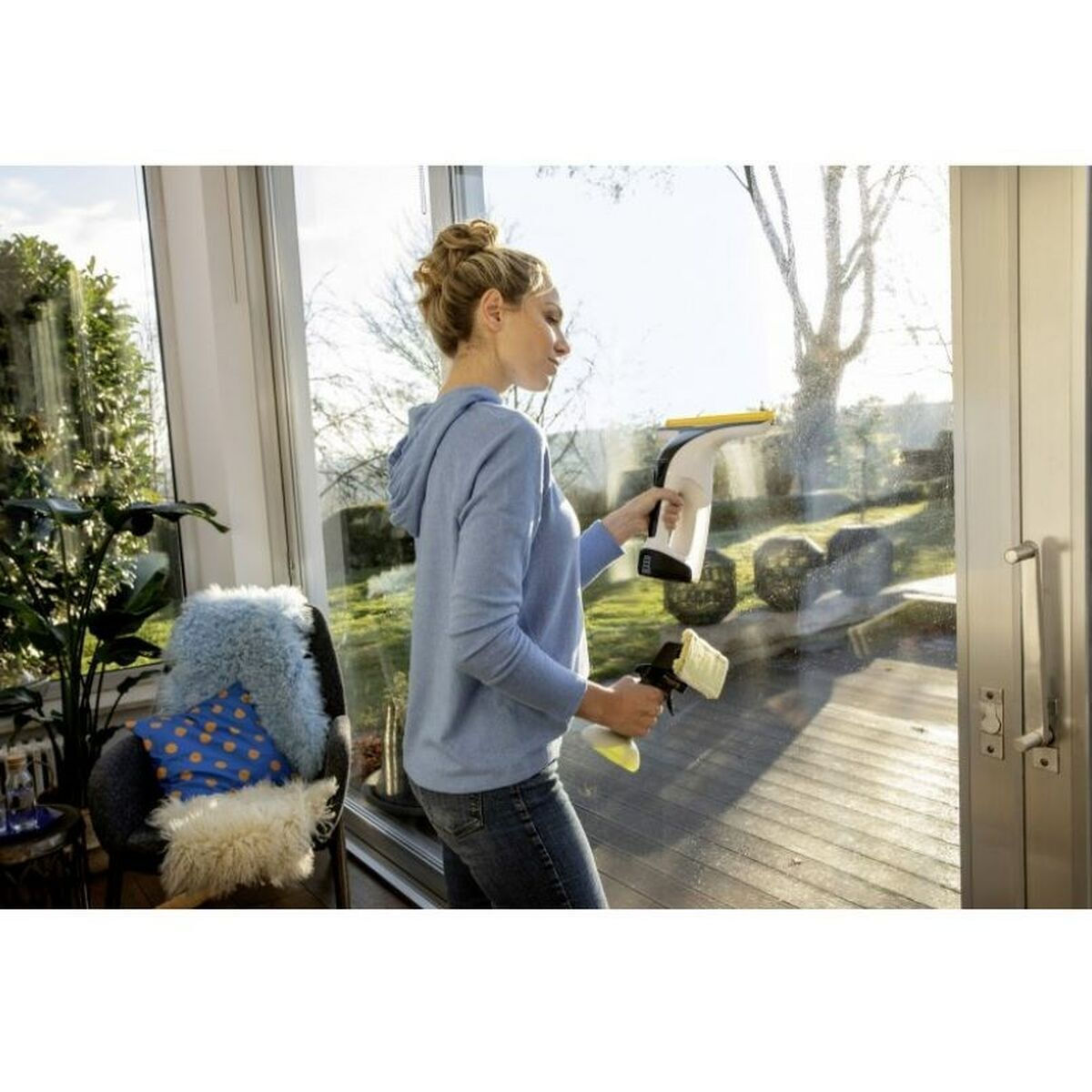 Karcher Καθαριστής Τζαμιών Μπαταρίας 4V Μαύρος - Image 7