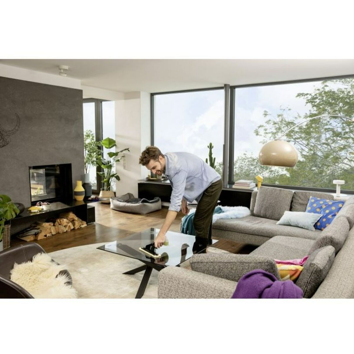 Karcher Καθαριστής Τζαμιών Μπαταρίας 4V Μαύρος - Image 8