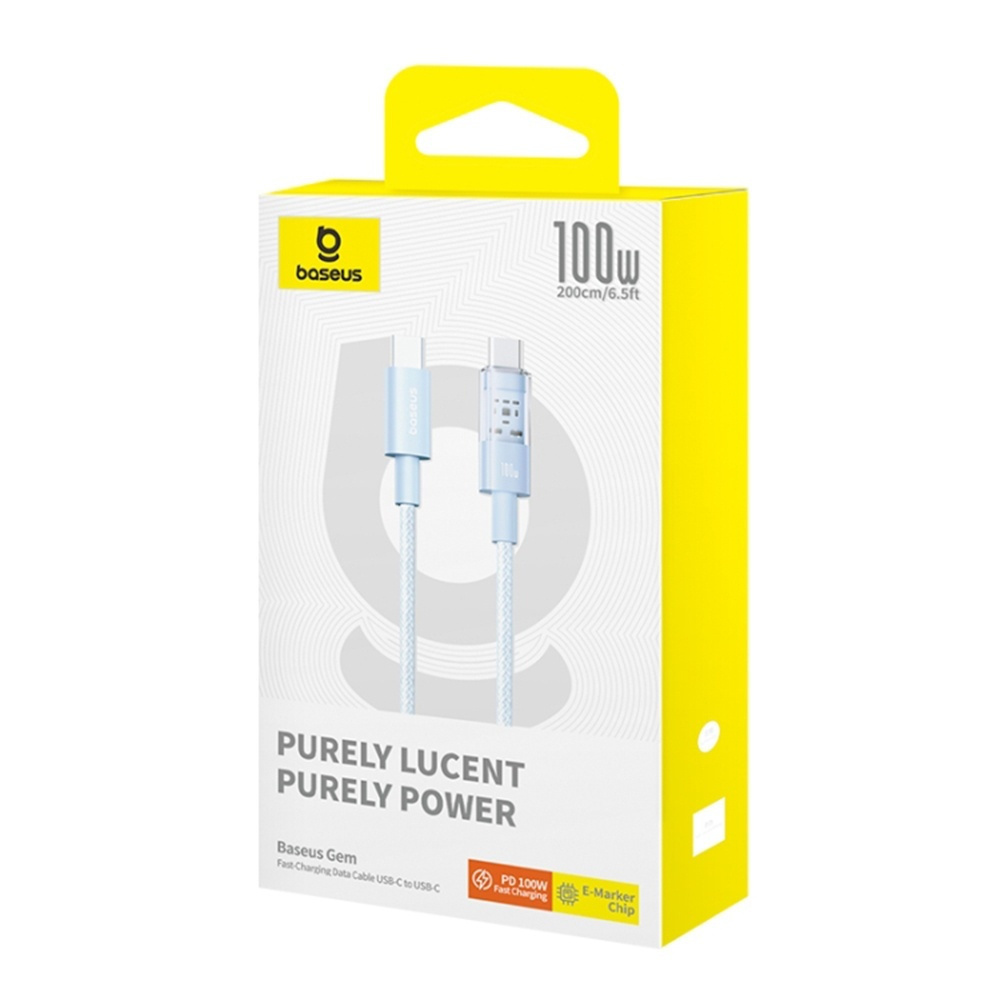Baseus USB 2.0 USB-C male - USB-C 100W 2m (P10373000311-01) - Image 4