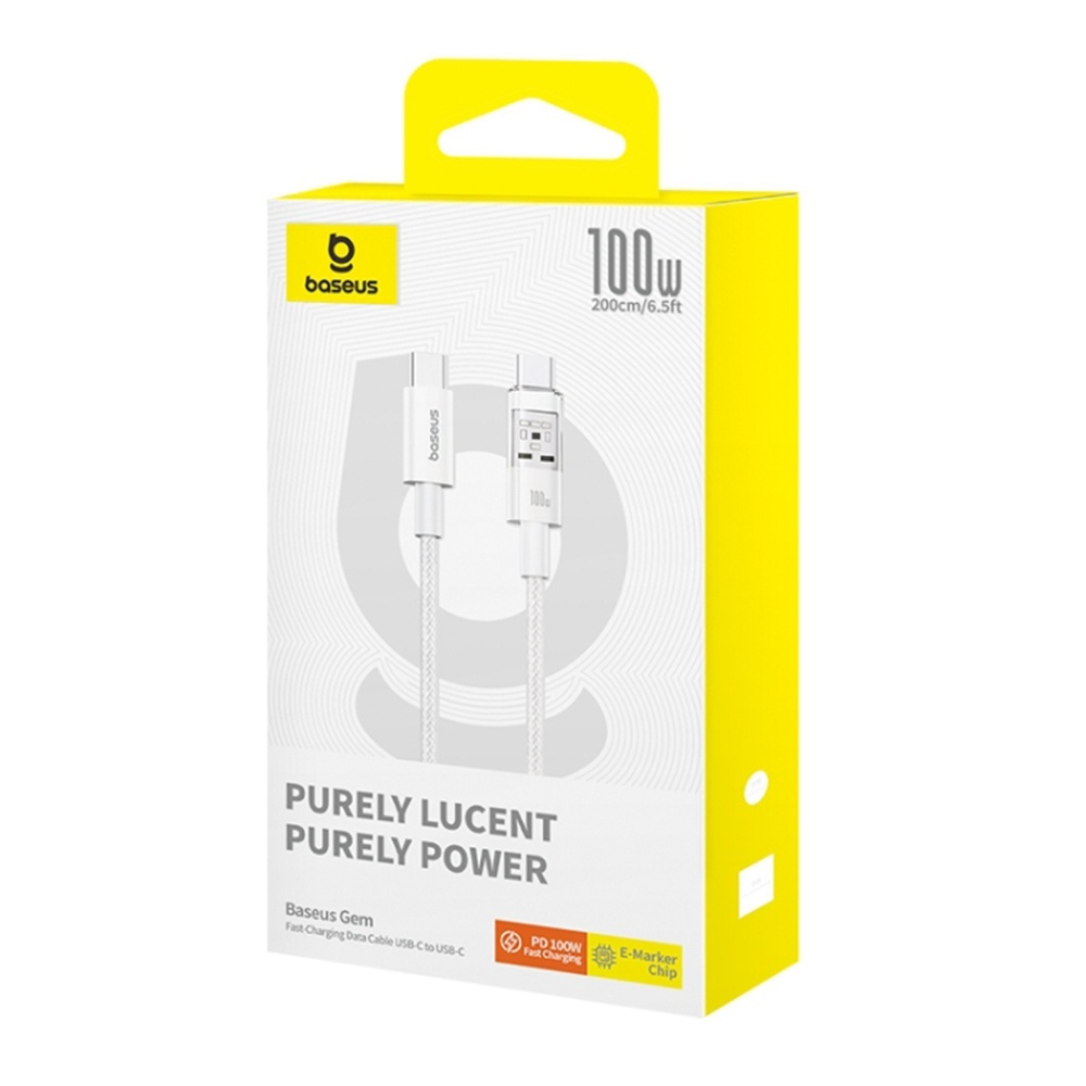 Baseus USB 2.0 USB-C male - USB-C 100W 2m (P10373000211-01) - Image 3