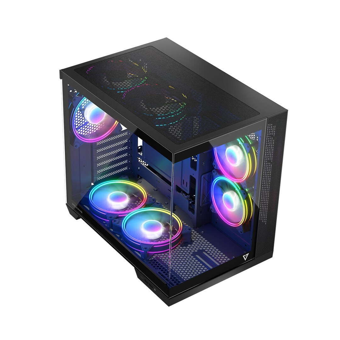 Modecom Panorama ARGB 7F Gaming Midi Tower με Πλαϊνό Παράθυρο - Image 5