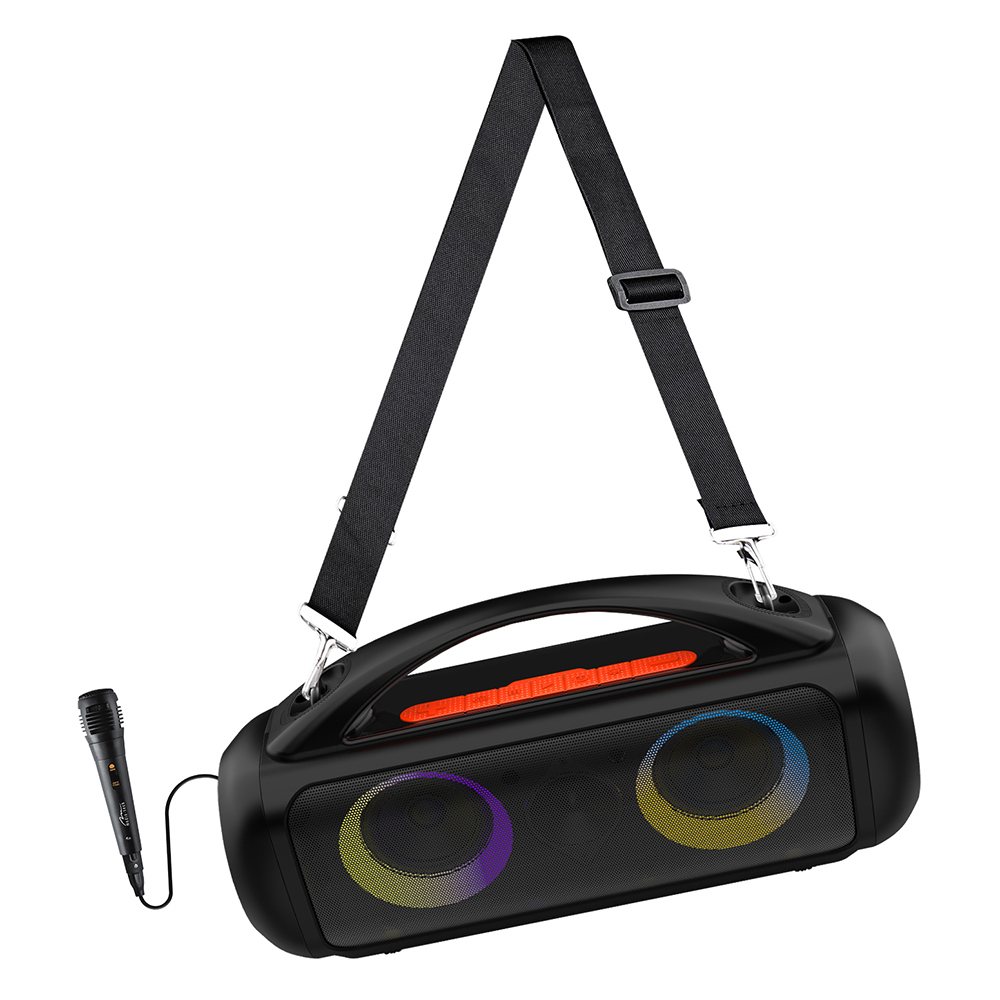 Media-Tech Ηχείο με λειτουργία Karaoke Audio Pro σε Μαύρο Χρώμα