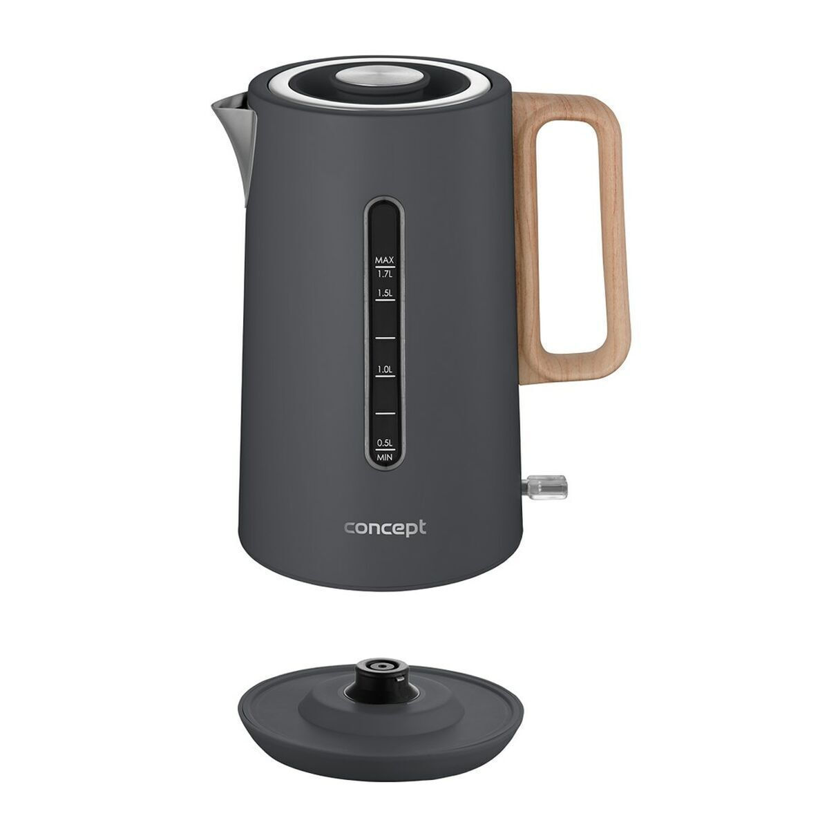 Concept RK3370 1.7lt με Ισχύ 2200W Γκρι - Image 3