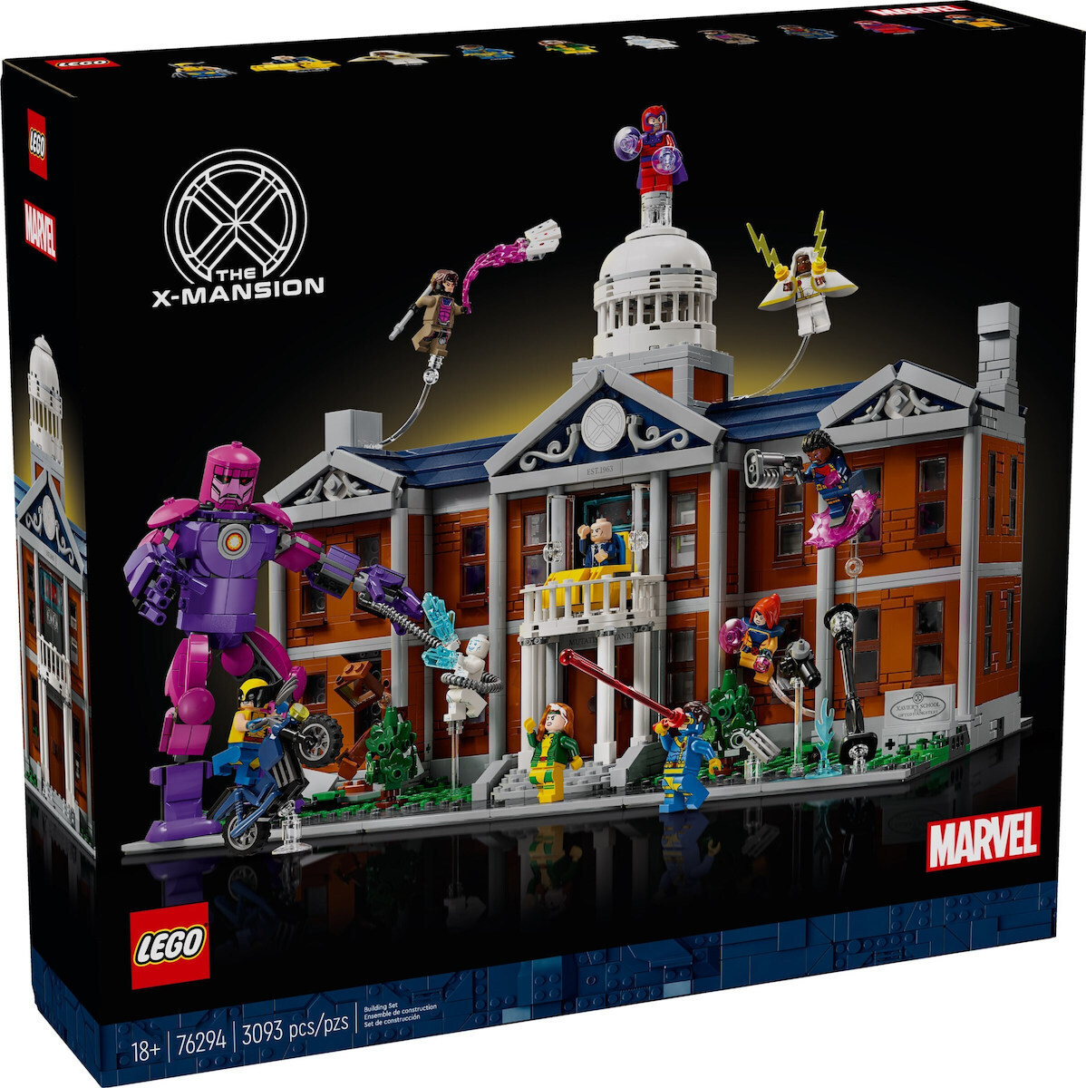 Lego Marvel The X-Mansion για 18+ Ετών 3.093τμχ