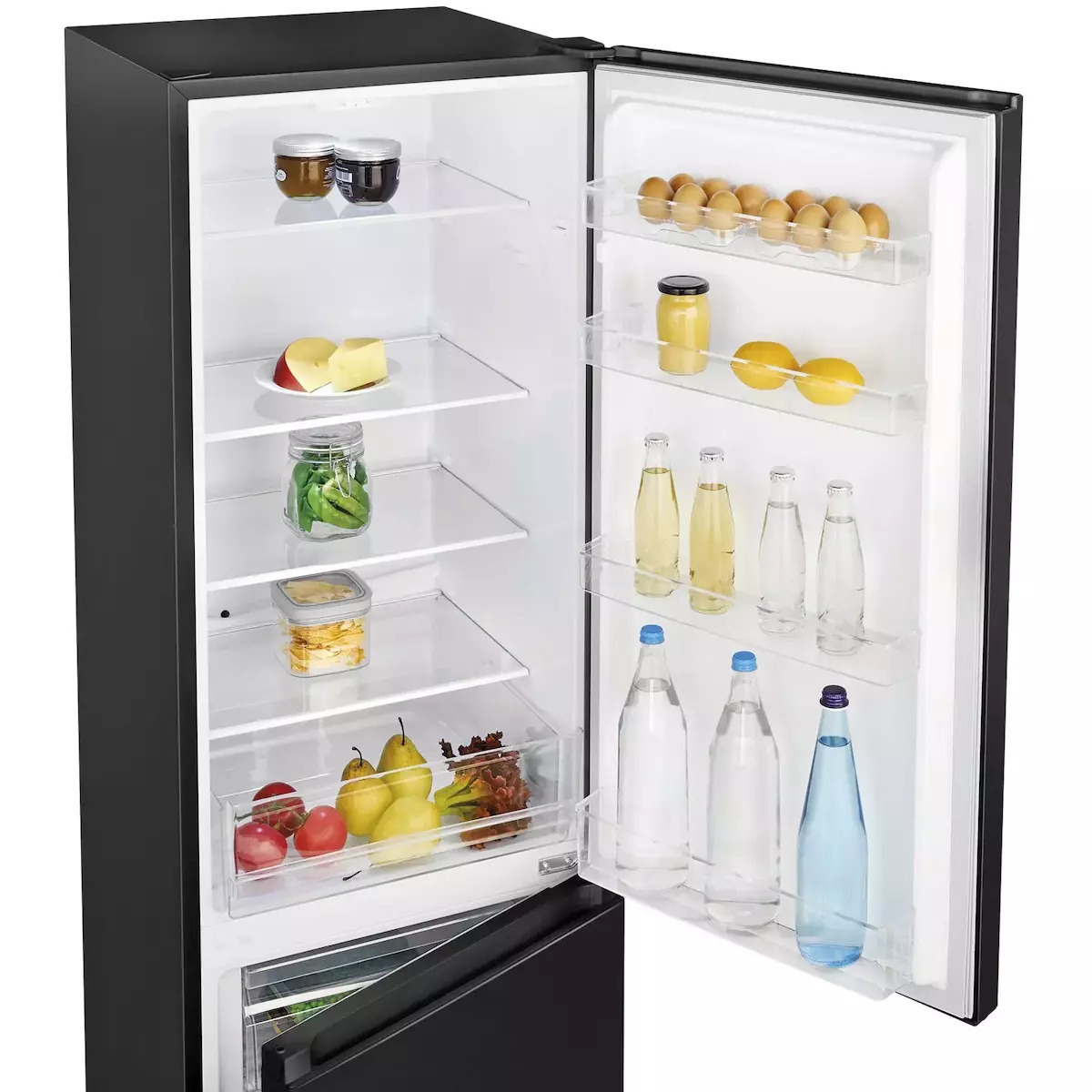 Bomann Ψυγειοκαταψύκτης 268lt NoFrost Μαύρος 773531 - Image 2