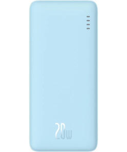 Alternative view of Baseus Airpow Power Bank 10000mAh 20W με Θύρα USB-A και Θύρα USB-C Power Delivery Μπλε